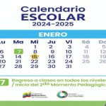 Confirmado reinicio de clases en 2025