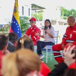 Vicepresidenta Rodríguez celebra encuentro con trabajadores petroleros