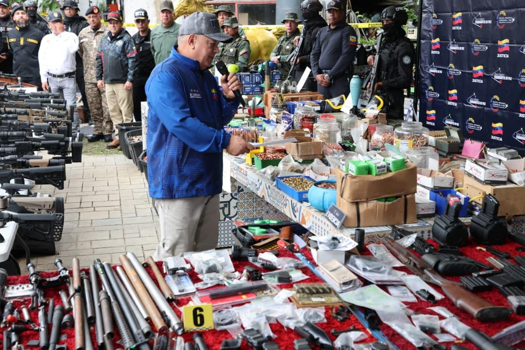 Incautado arsenal del terrorismo