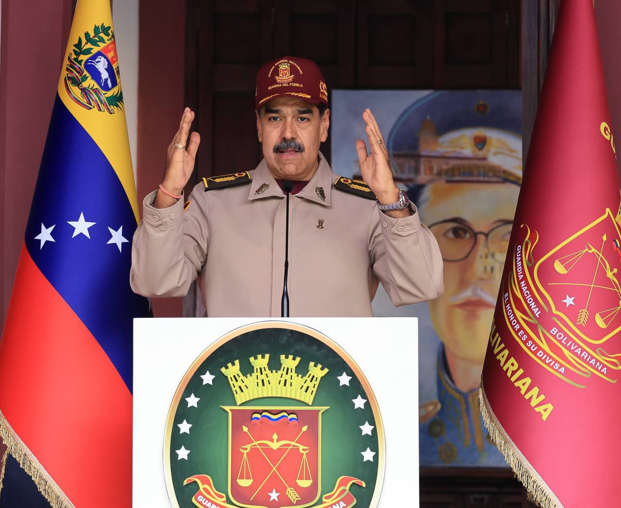 Maduro celebra 88 aniversario de la GNB