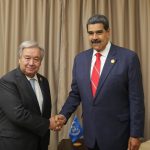 Maduro alerta a Antonio Guterres sobre amenazas de EEUU