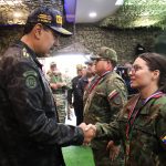 Presidente entrega ascensos militares del CEOFANB