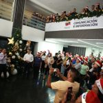 Ministerio de Comunicación e Información da la bienvenida a la Navidad