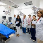 Presidenta (E) activa moderno servicio de Nefrología en el Universitario