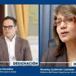 Presidenta (E) anuncia nuevas designaciones en salud e inversión productiva