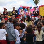 Rehabilitados espacios en Fuerte Tiuna entre niños y colores Presidenta (E) Delcy compartió con familias