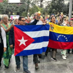 Marcha de antorchas exige libertad de Nicolás Maduro y Cilia Flores