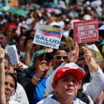 Sector Salud se moviliza en defensa de la soberanía nacional