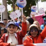 Marcha en apoyo a la estabilidad y paz de Venezuela