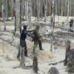 FANB desmantela campamentos de minería ilegal en Amazonas