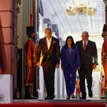 «Los argumentos duros se han dado y nos ha permitido escuchar y también plantear nuestros argumentos desde el respeto»: Presidenta (E) Delcy Rodríguez junto al presidente de la AN, Jorge Rodríguez, y al ministro Diosdado Cabello