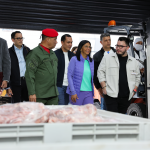 Presidenta (E) Delcy Rodríguez desde planta procesadora de alimentos Río de Oro: «Estamos buscando que el sector industrial esté vinculado, perfectamente coordinado y encadenado»