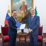 Venezuela e Italia refuerzan relaciones diplomáticas