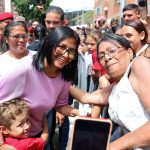 Presidenta (E) Delcy Rodríguez agradeció el acompañamiento del PSUV durante el proceso de la Consulta Popular Nacional de este 8M
