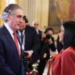 Presidenta (E) Delcy Rodríguez calificó de 20 sobre 20 la reunión con el Secretario del Departamento del Interior de EEUU, Doug Burgum