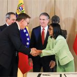 Presidenta (E) Delcy Rodríguez ratificó la disposición de Venezuela para seguir construyendo agenda diplomática y de cooperación con EEUU