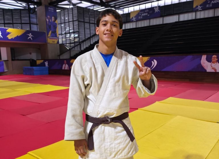 Judoca venezolano Angello Urbano conquista medalla de plata en los Juegos Suramericanos Santa Fe 2026,