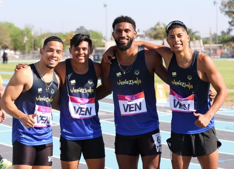 Atletismo venezolano gana 4 medallas