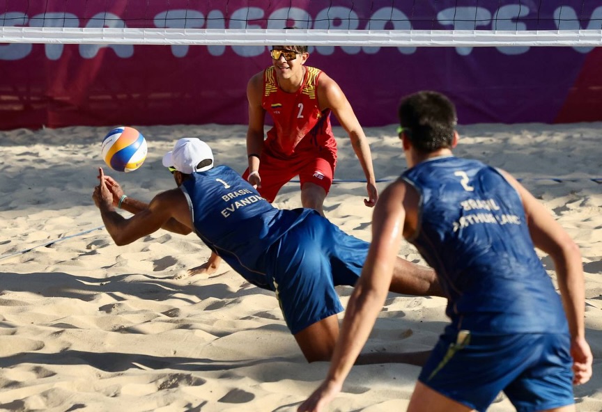 Venezuela gana medalla de plata en el voleibol de playa