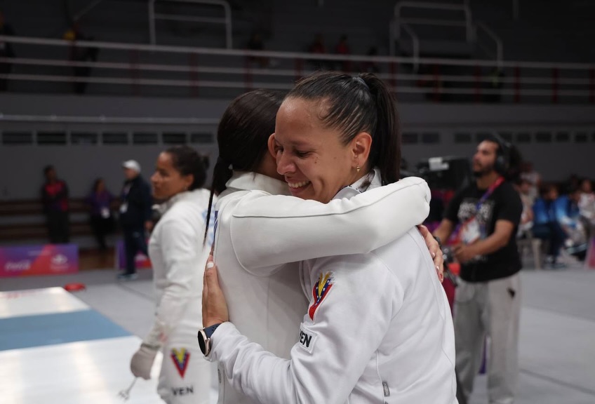Venezuela gana oro en esgrima femenina