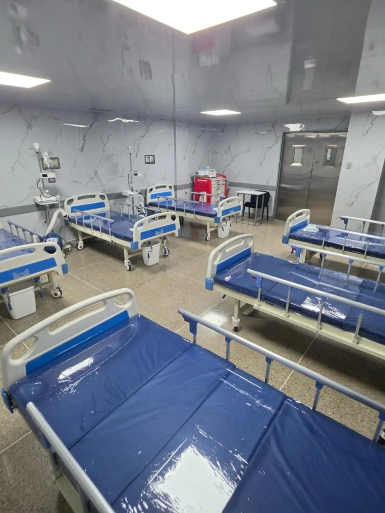 Rehabilitan más de 250 metros del Hospital Dr. Jesús María Casal