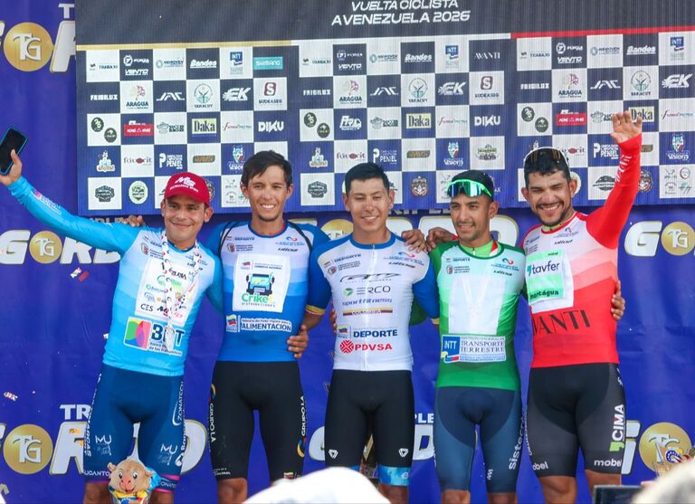 Vuelta a Venezuela 2026 consolidó el alto nivel del ciclismo internacional ​