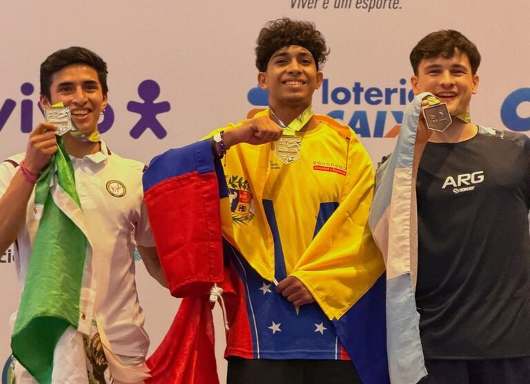 José Miguel Martínez gana oro suramericano en parkour freestyle