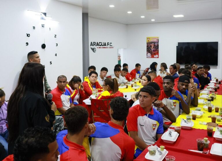 Inauguran nuevo comedor para el Aragua FC